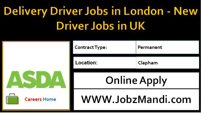 Delivery Driver Jobs in London